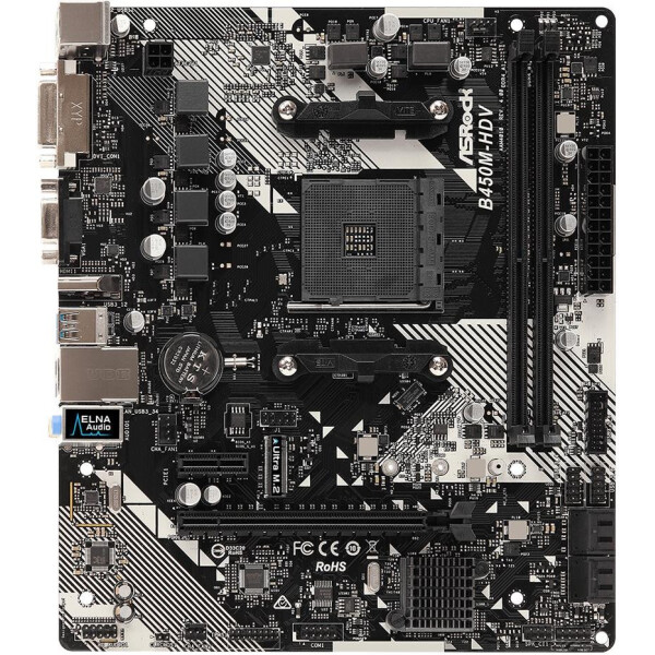 

Материнская плата ASRock B450M-HDV R4.0 Socket AM4