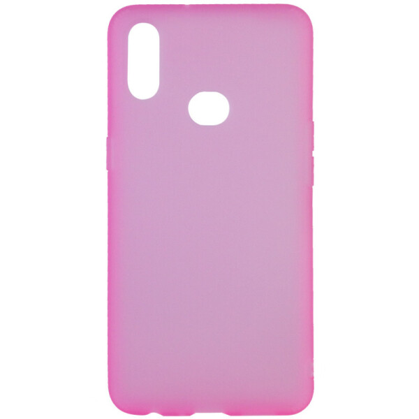 

Силиконовый матовый полупрозрачный чехол для Samsung Galaxy A10s (Розовый / Pink) (789729)