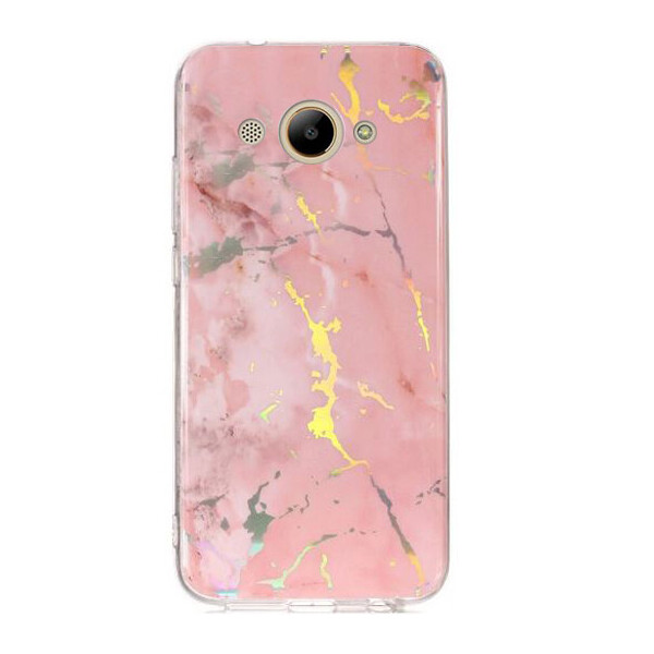 

TPU чехол Marble Series для Huawei Y3 (2018) (Розовый) (678252)