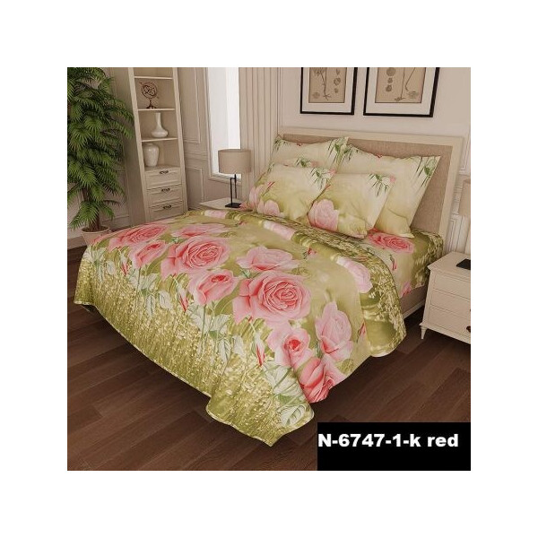 

Комплект постельного белья Уютная Жизнь Бязь Голд Семейный 150x220x2 (K-G-N-6747)