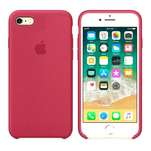 

Чехол Silicone Case (AA) для iPhone X (5.8" ) (Красный / Rose Red) (906953)