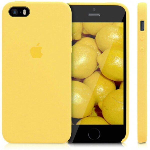 

Чехол Silicone Case (AA) для iPhone SE (Желтый / Canary Yellow) (771540)
