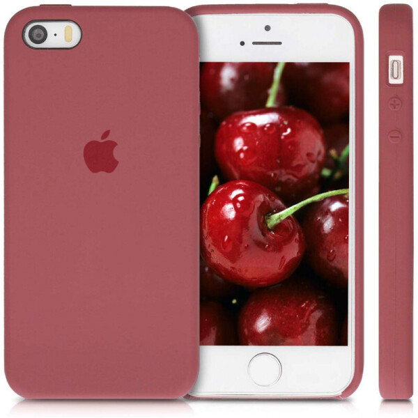 

Чехол Silicone Case (AA) для iPhone SE (Бордовый / Maroon) (771537)