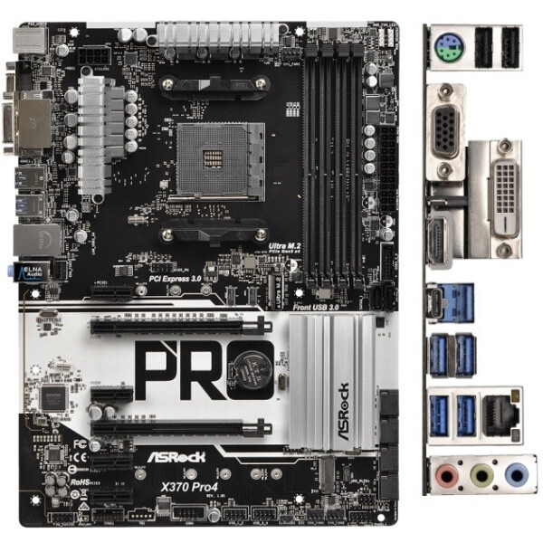 

Материнская плата ASRock X370 PRO4