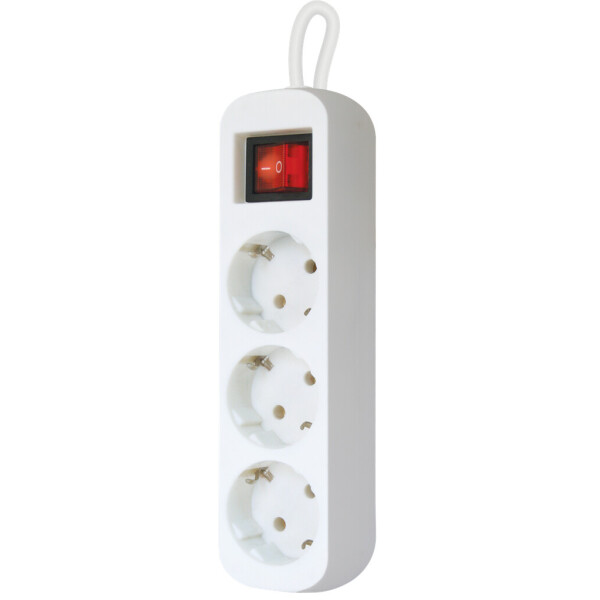 

Сетевой фильтр Defender S318 1.8 m 3 роз Switch White (99233) (6358111)