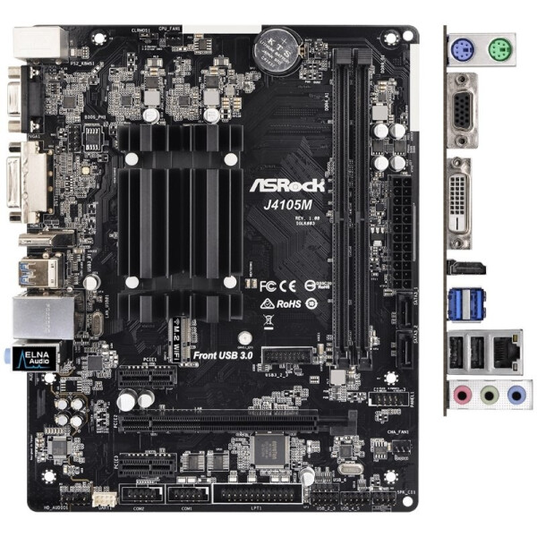 

ASRock J4105M Micro ATX
