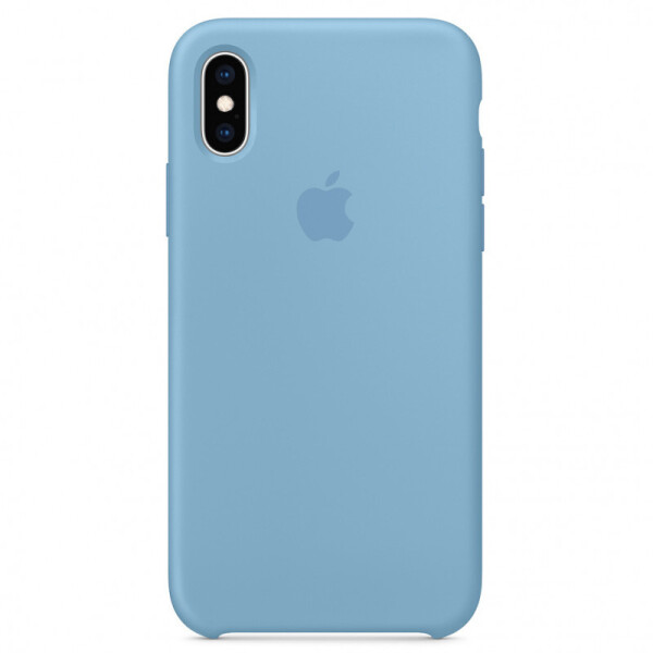 

Чехол Silicone Case (AA) для iPhone X (5.8") (Голубой / Cornflower) (766762)