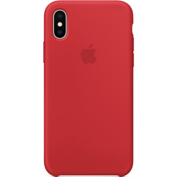 

Чехол Silicone Case (AA) для iPhone X (5.8") (Темный Красный / Red Wine) (684198)