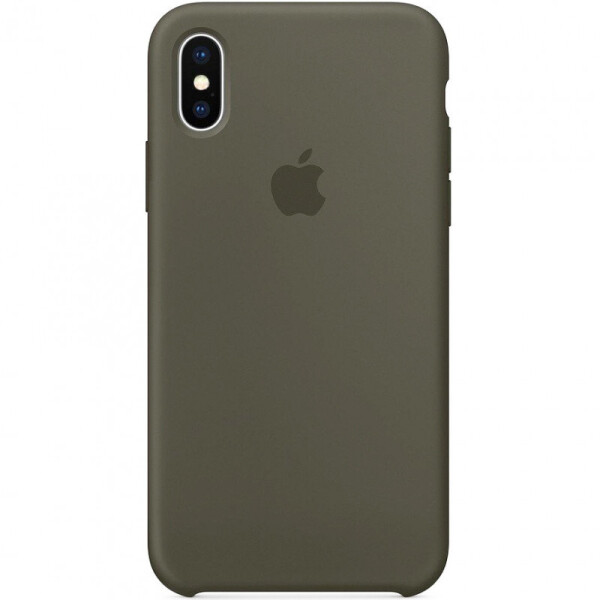 

Чехол Silicone Case (AA) для iPhone XS (5.8") (Серый / Light Olive) (908846)