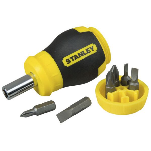 

Отвертка Stanley Multibit Stubby со сменными битами (0-66-357) (6227183)