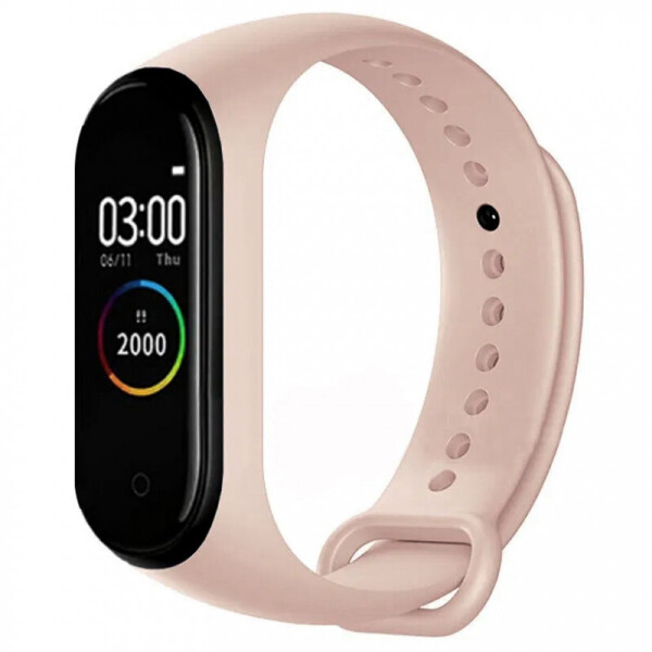 

Силиконовый ремешок для Xiaomi Mi Band 3/4 (Розовый / Pink Sand) (926417)