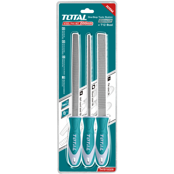 

Набор напильников TOTAL THT918326 200мм, 3шт. (6326248)