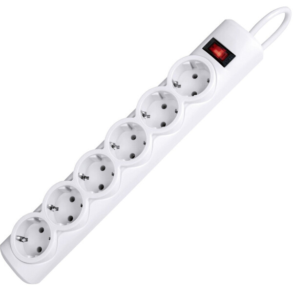

Сетевой фильтр Defender DFS 153 3m 6 роз. White (99490) (6272848)
