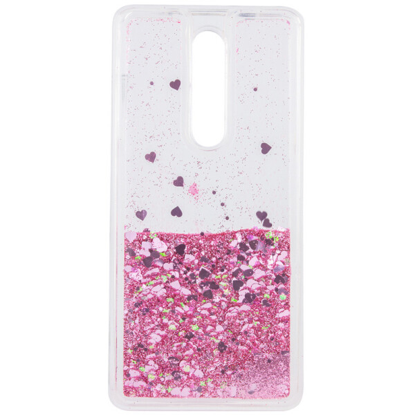 

TPU чехол Liquid hearts для Xiaomi Redmi K20 Pro (Розовый) (713535)