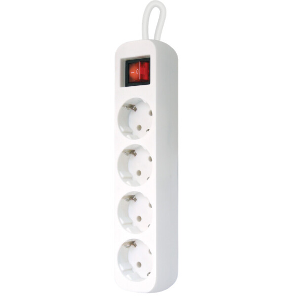 

Сетевой фильтр Defender S450 5.0 m 4 роз Switch White (99239) (6358124)
