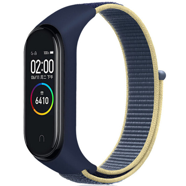 

Ремешок Nylon для Xiaomi Mi Band 3/4 (Синий) (902950)