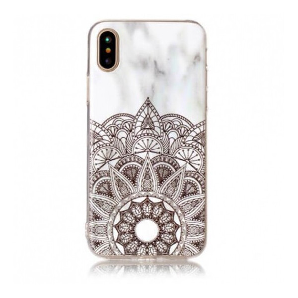 

TPU OMEVE Stone для iPhone XS (5.8") (Мрамор светлый с узором) (100008715)