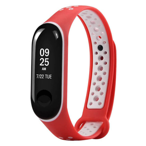 

Ремешок Sport для Xiaomi Mi Band 3/4 (Красный / Белый) (927740)