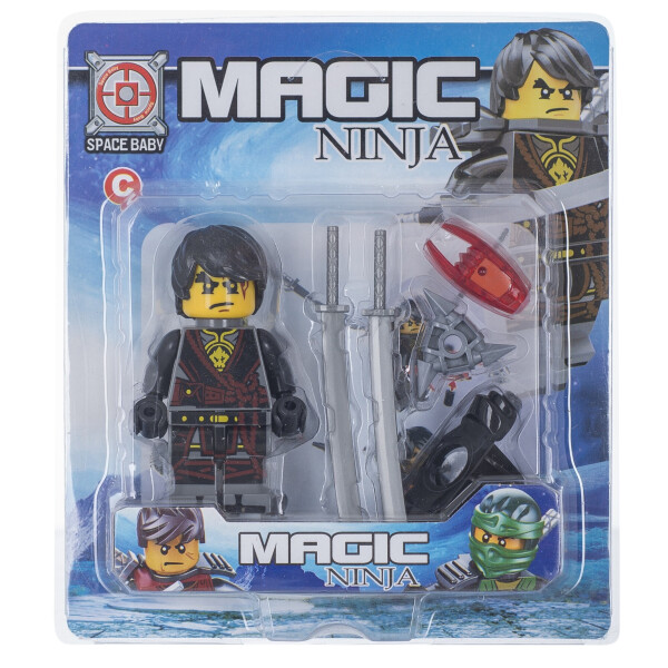 

Игрушечный набор Space Baby Magic Ninja фигурка и аксессуары 6 видов (6489355)