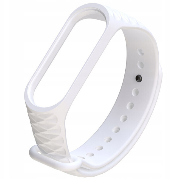 

Ремешок Rhomb для Xiaomi Mi Band 3/4 (Белый) (927737)