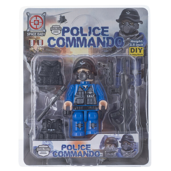 

Игрушечный набор Space Baby Police Commando фигурка и аксессуары 6 видов (6489346)