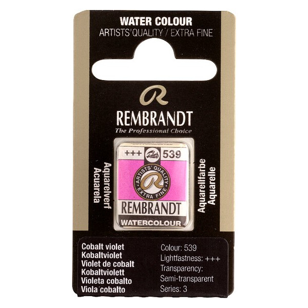 

Краска акварельная в кювете Rembrandt (539) Кобальт фиолетовый (05865391)