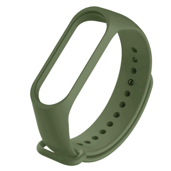 

Силиконовый ремешок для Xiaomi Mi Band 5 (Зеленый / Forest green) (914022)