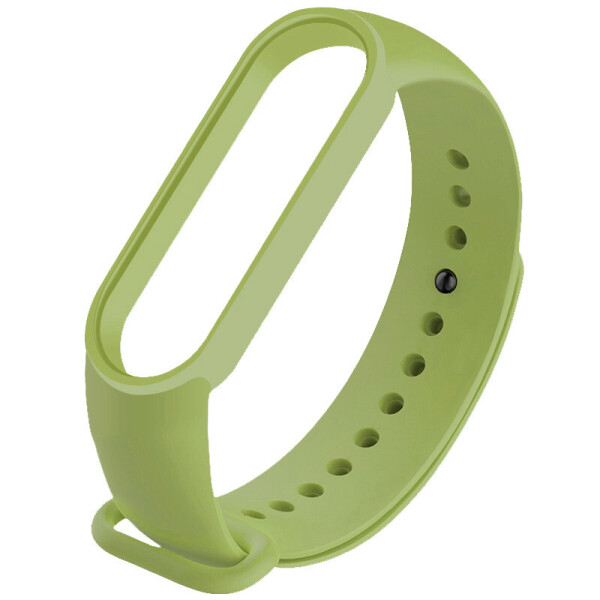 

Силиконовый ремешок для Xiaomi Mi Band 5 / 6 (Мятный / Mint) (909255)