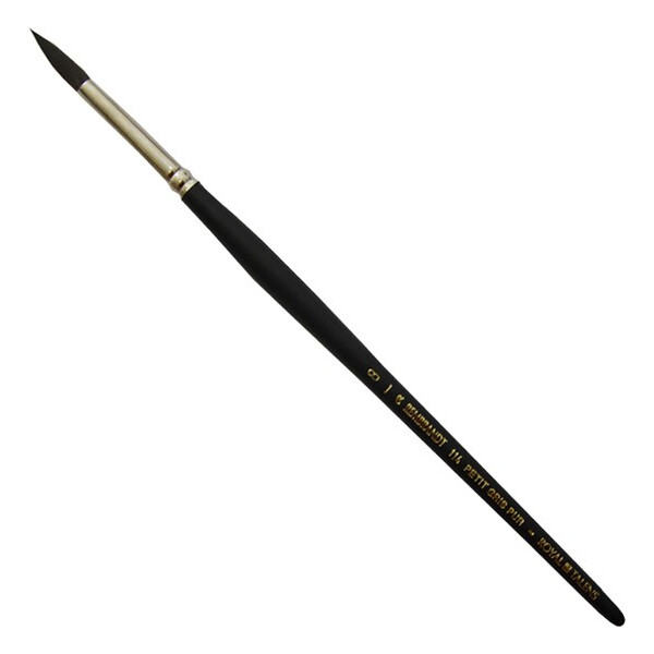 

Кисть для акварели REMBRANDT белка круглая Серия 114 №8 короткая ручка (90911408)