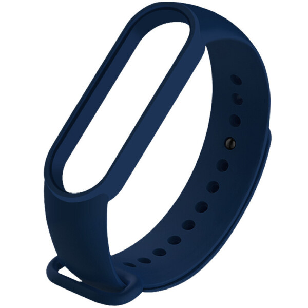

Силиконовый ремешок для Xiaomi Mi Band 5 (Синий / Midnight blue) (909239)
