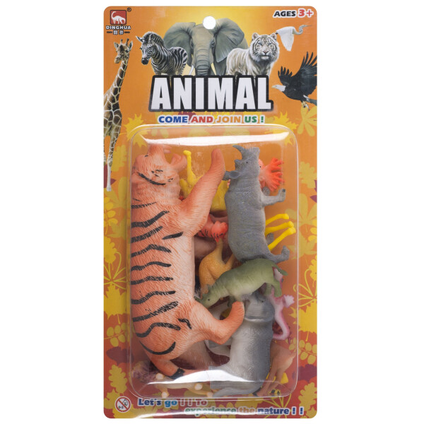 

Набор игровых фигурок Dingua Дикие животные, 15 шт (6508213)