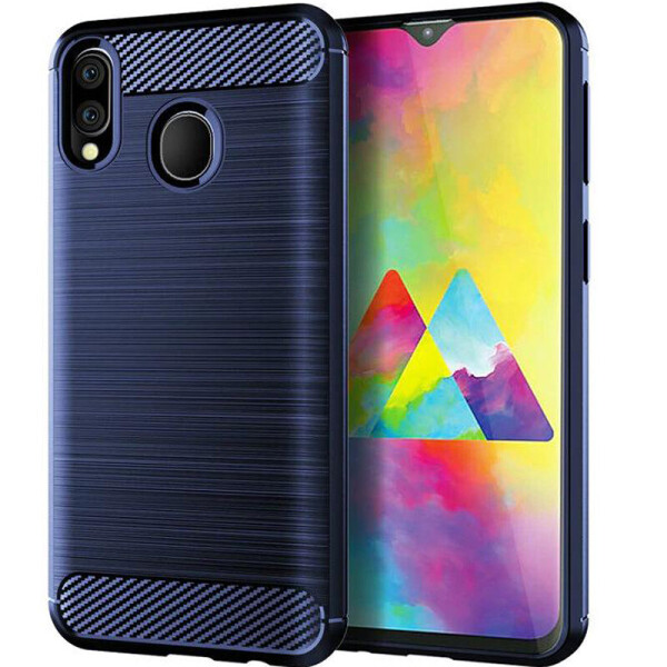 

TPU+Glass чехол ForFun для Samsung Galaxy A30 (Котик / Черный) (748304)