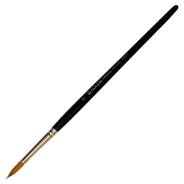 

Кисть KOLOS колонок круглий, Classic 3007R, №8, к.р. (4230070R08)