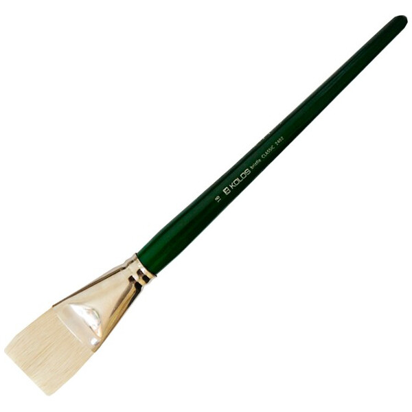 

Кисть KOLOS щетина плоская Classic 2402F №18 д.р. кисть KOLOS (4224020F18)