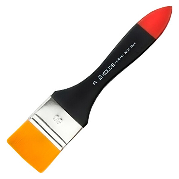 

Кисть KOLOS синтетика флейц Wide 8044 № 50 к.р. (4280440050)