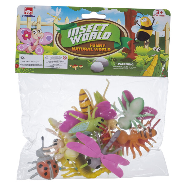 

Набор игровых фигурок Dingua Милые букашки, 12 шт (6508205)