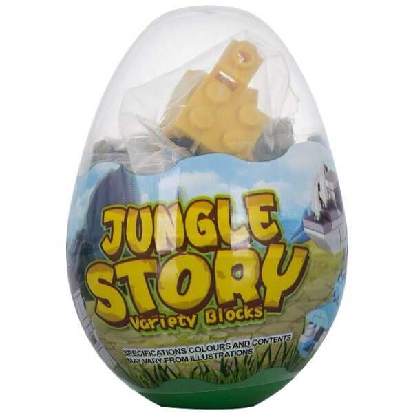 

Конструктор Mindbox Jungle Story в яйце в ассорт. (6495589)