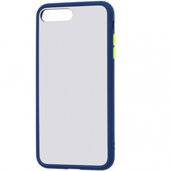 

TPU+PC чехол LikGus Maxshield для iPhone 8 (4.7" ) (Синий) (708839)