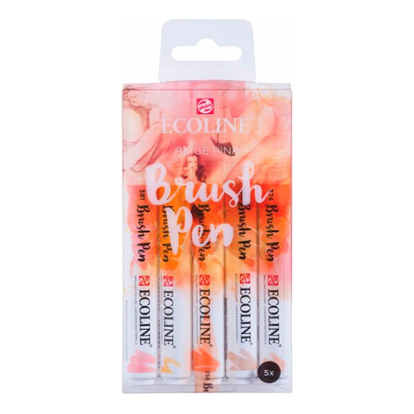 

Набор акварельных маркеров Royal Talens Ecoline Brushpen BEIGE PINK 5 шт (11509911)