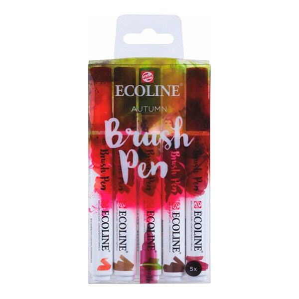 

Набор акварельных маркеров Royal Talens Ecoline Brushpen AUTUMN 5 шт (11509904)