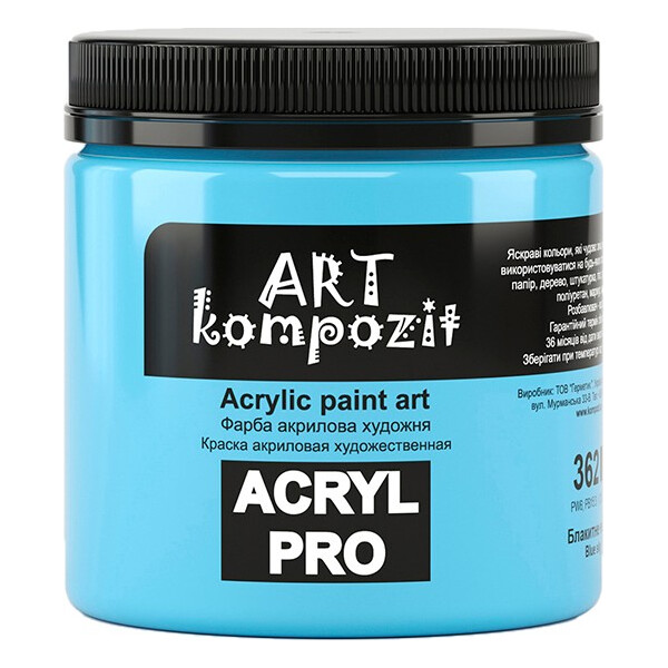 

Краска акриловая ART Kompozit 430 мл Голубое небо (KT362)