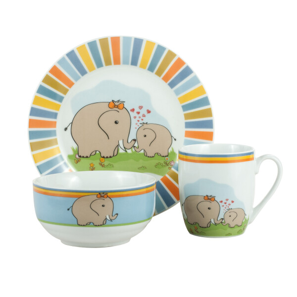 

Детский набор LIMITED EDITION ELEPHANTS 1, 3 предмета (6384991)