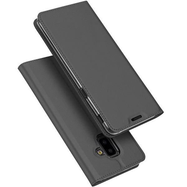 

Чехол-книжка Dux Ducis с карманом для визиток для Samsung Galaxy J6+ (2018) (J610F) (Серый) (682407)