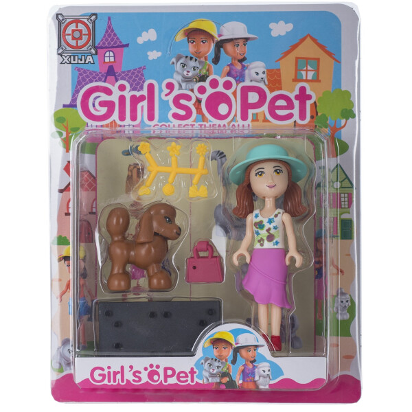 

Игрушечный набор Space Baby Girl's Pet фигурка с питомцем и аксессуары 6 видов (6489359)