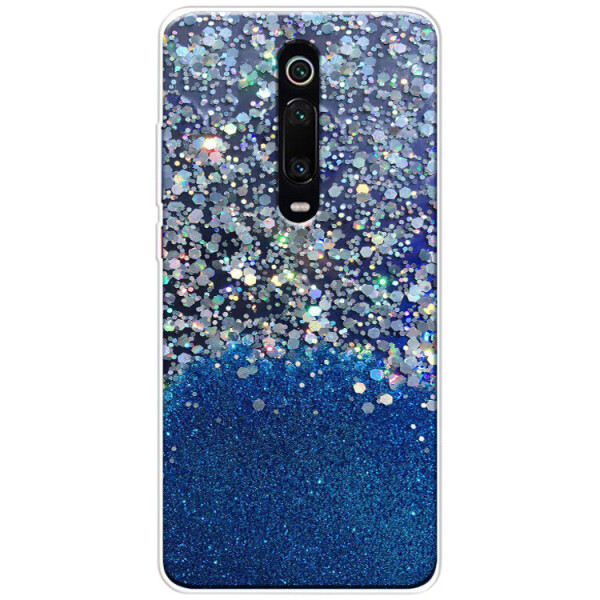 

TPU чехол Galaxy Glitter для Xiaomi Mi 9T (Синий) (715340)
