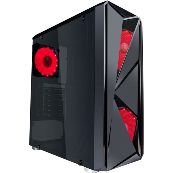 

Корпус 1STPLAYER F4-A1 Red LED , без БП (6529759)