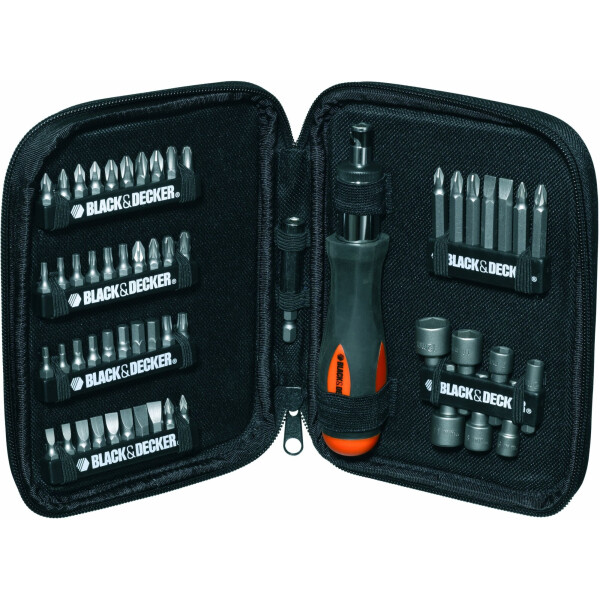 

Набор бит Black&Decker A7104-XJ, 56 предметов (6226960)