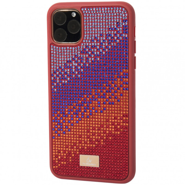 

TPU+Glass чехол GLOSSY для Xiaomi Redmi Note 8 (Красный / Red orchid) (870891)
