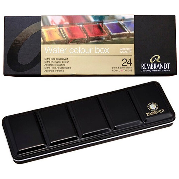 

Набор акварельных красок Rembrandt De Luxe 24 цвета (05838623)
