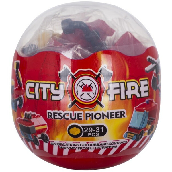 

Конструктор Mindbox CITY FIRE в яйце в ассорт. (6495586)